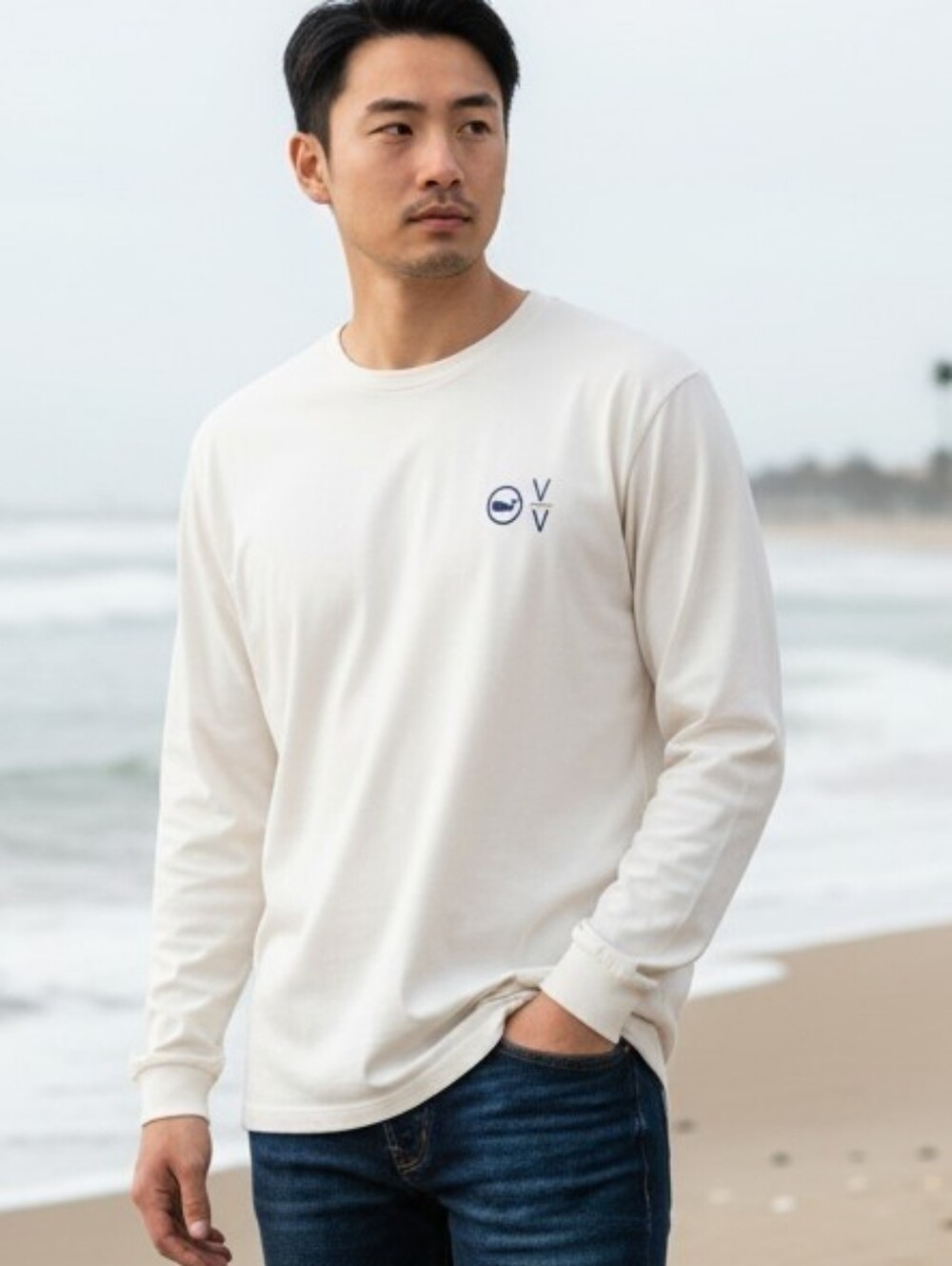 Vineyard Vines Long-Sleeve Performance  Crewneck Longsleeve
